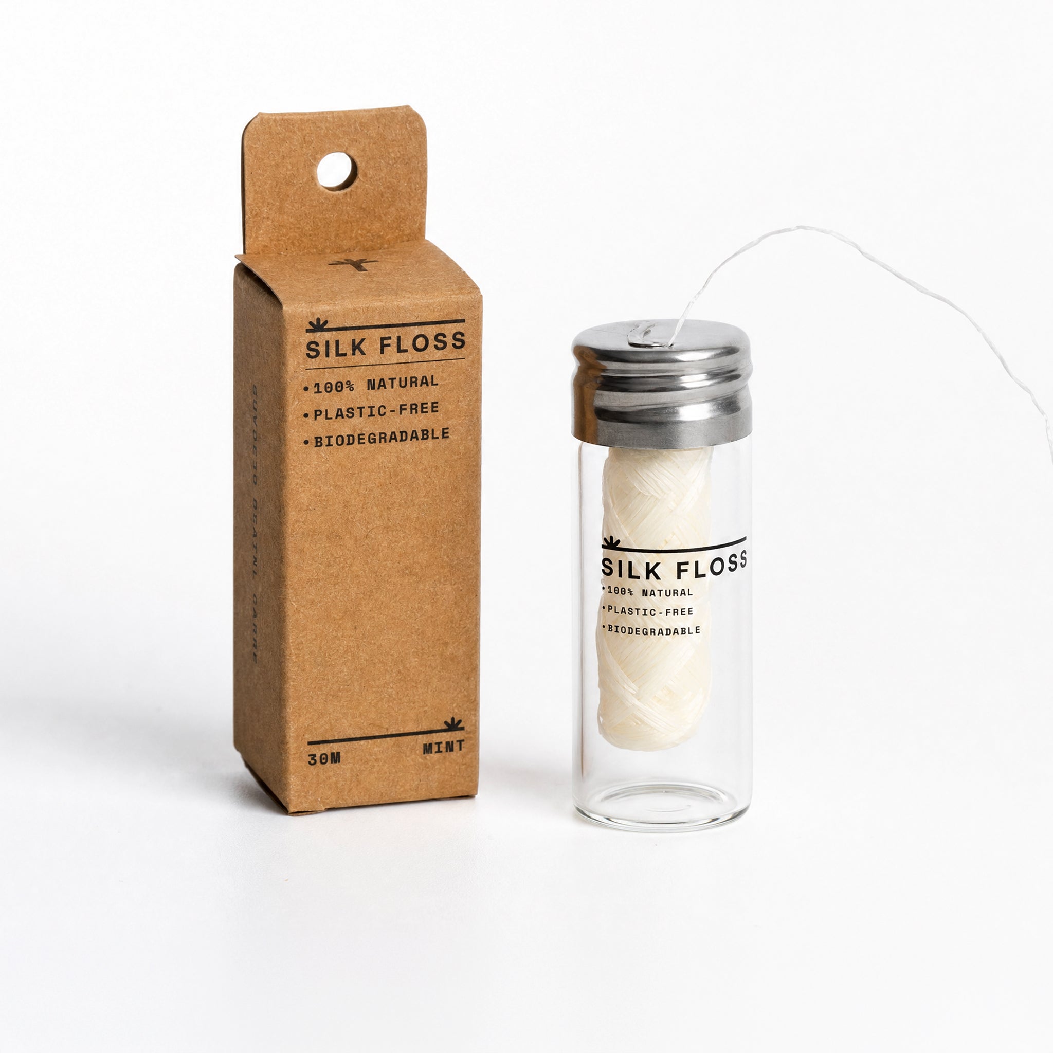 Silk Floss - Plastic Free Natural Dental Floss