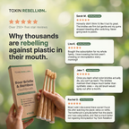 Boar Bristle Bamboo Toothbrush