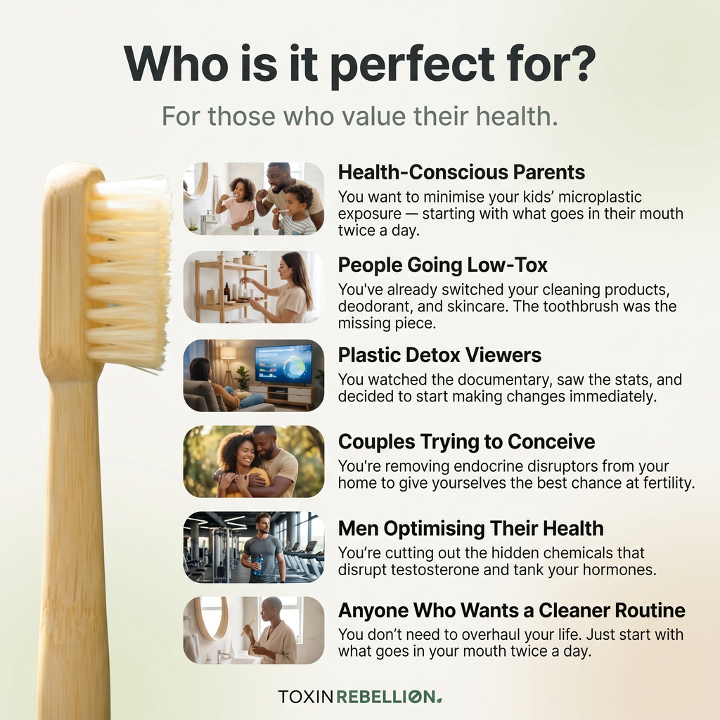 Boar Bristle Bamboo Toothbrush